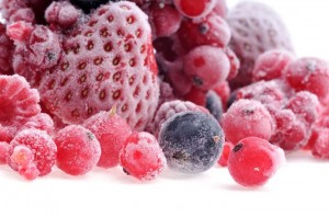 Congelarea fructelor